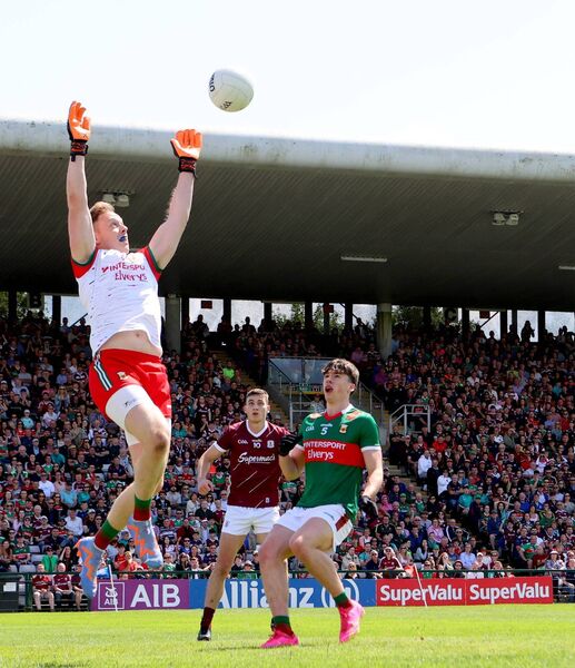 Mayo goalkeeper Colm Reape could have a pivotal role in next Sunday's clash with Galway.