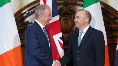 Heaton-Harris says UK-Irish relationship ‘strong enough’ to deal with legacy row