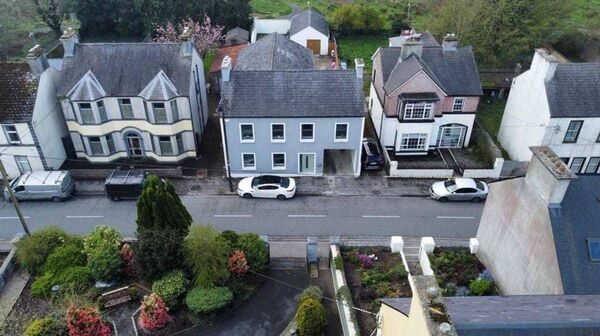 An aerial view of the premises
