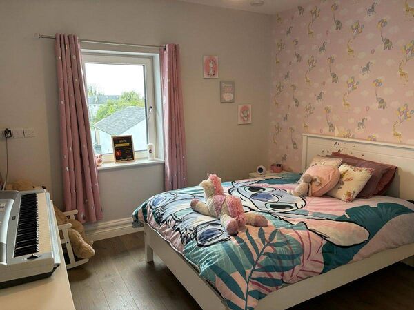 One of the double bedrooms at the house