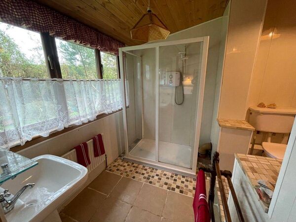 The bathroom of the two bedroom residence The bathroom of the two bedroom residence