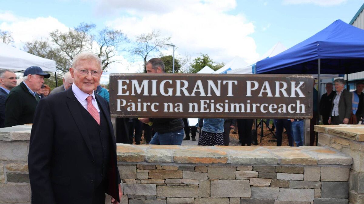 Photos: Kiltimagh Emigrant Park officially opens