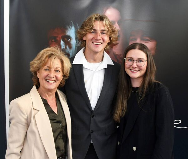 Attending the premiere were North Mayo locals Breege Blehein, Tommie McHale and Aoife McHale.