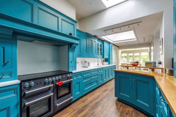 The kitchen area of Cara Cottage