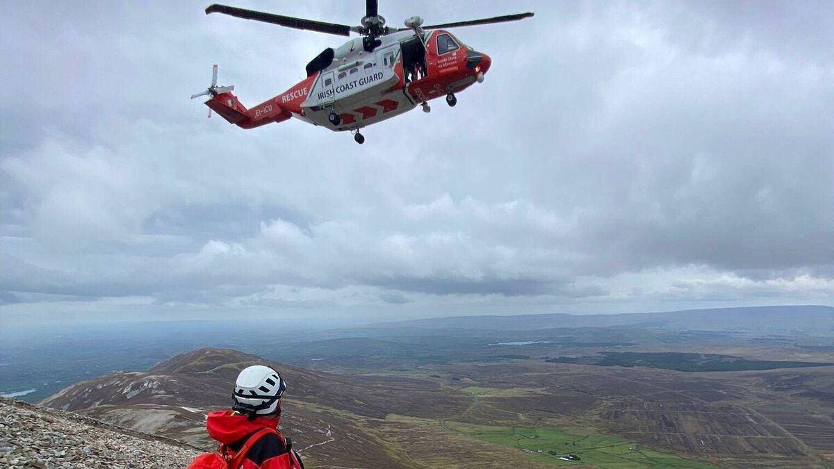 Injured student airlifted to hospital from Croagh Patrick after multi-agency rescue 