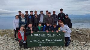 Local Notes: Enniscrone students climb Croagh Patrick. Local Notes: Enniscrone students climb Croagh Patrick.