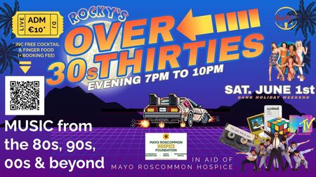 Retro fundraising night for the Hospice