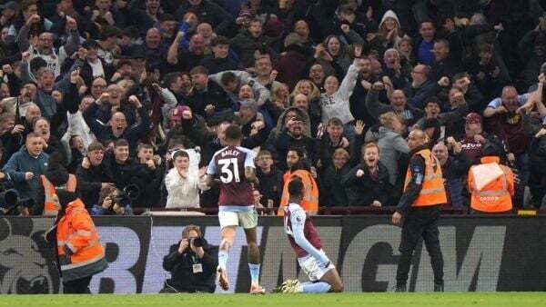 Jhon Duran bags brace as Aston Villa draw with Liverpool to boost top-four hopes