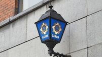 Gardaí at the scene of Ballina collision this morning