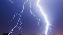 Thunderstorm warning for Mayo