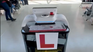 Dublin Airport's new AI luggage robots: Handler Bing and Sir Bot A Lot Dublin Airport's new AI luggage robots: Handler Bing and Sir Bot A Lot