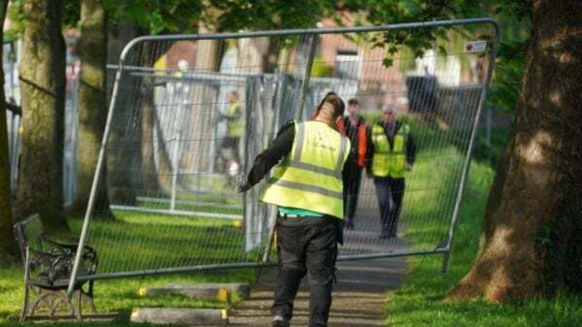 Martin ‘wants’ fenced-off areas to be reopened