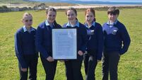 Local Notes: Gaelcholaiste Chomain, Erris, are 1st in region to receive recognition as a Gaeltacht School.