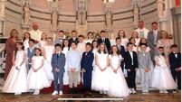 Local Notes: Pupils from St Aidan's NS, Kiltimagh and Craggagh NS received their First Holy Communion at a special Mass.