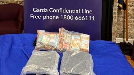 Two men arrested over €160,000 cocaine seizure in Dublin