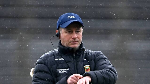 <p>Mayo joint managers Ray Larkin (pictured) and Brian Finn are confident of leading the county to a league an championship double this year. Picture: Tyler Miller/Sportsfile</p>