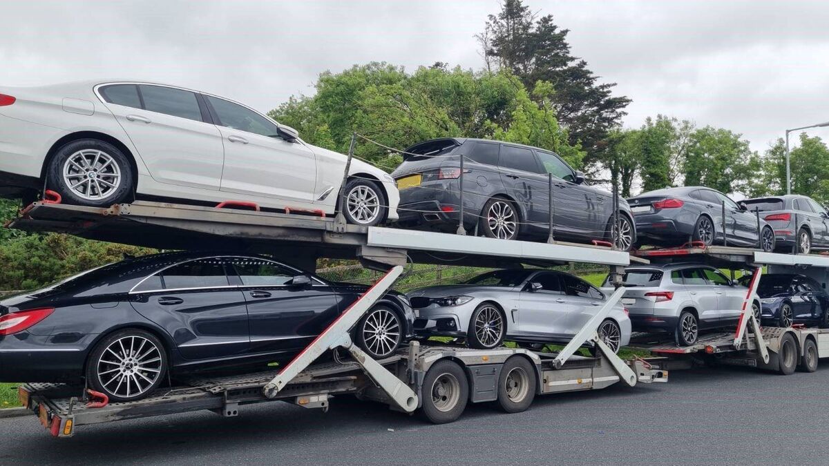 27 vehicles and over €200,000 seized during search of five counties, including Mayo