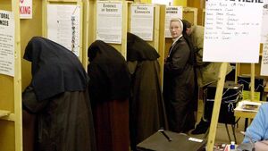 Let's hear it for the female election hopefuls