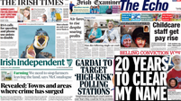 What the papers say: Tuesday's front pages