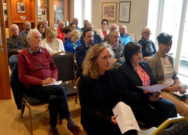 The attendance at the annual general meeting of Westport Tourism Organisation in the local Town Hall. Picture: Frank Dolan