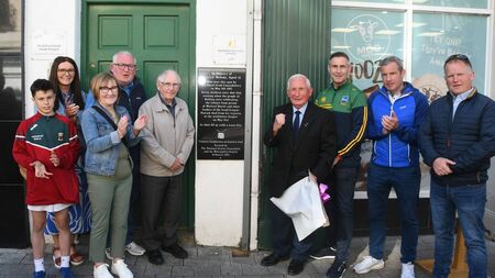 Plaque unveiled in Ballina in memory of teen killed in 1882