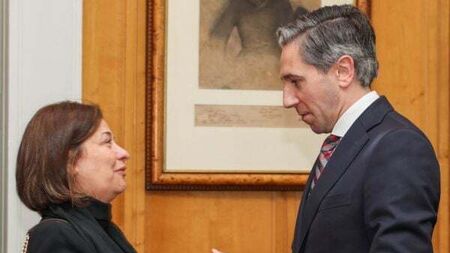 Palestinian ambassador formally received by Taoiseach for the first time