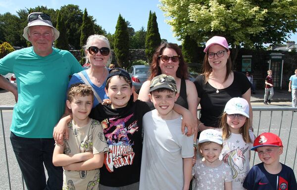 At the Cong Hands of Fame event were members of the Comber, Mullin and Gannon families, all from Cong. At the Cong Hands of Fame event were members of the Comber, Mullin and Gannon families, all from Cong.
