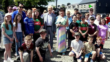 A special day in Cong as Tony is ‘handed’ a unique honour