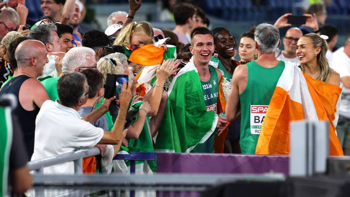 Sligo man helps Ireland win historic gold medal