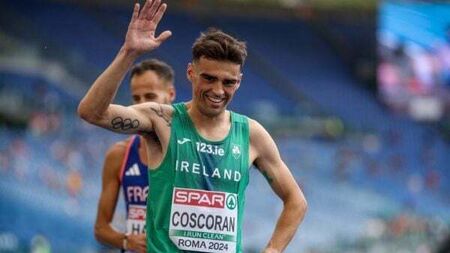 Ireland's Andrew Coscoran reaches 1500m final at European Athletics Championships