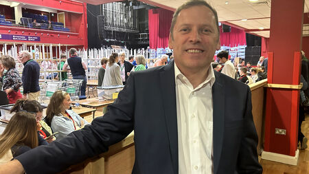 The election posters are just down... they will soon be back