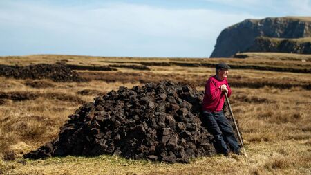 It’s hard beat a hard day’s work in the bog