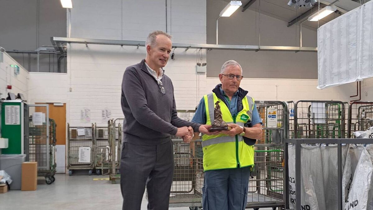 Happy retirement: Mayo postman calls it a day after 44 years of service