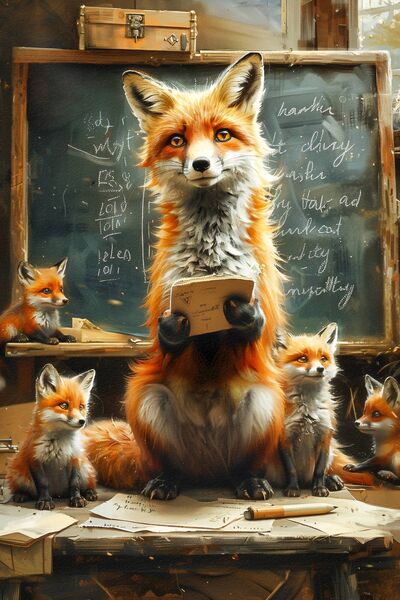 The fox, that russet rogue of Irish folklore, shows a tenderness that belies its reputation. Vixen mothers are fiercely protective, moving their kits between multiple dens to confound predators. 	Illustration: Conor McGuire