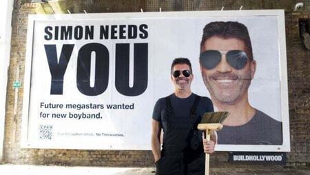 Simon Cowell looks for next megastar boy band with auditions in Dublin