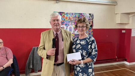 Mayo school say thanks to retiring staff member after 38 years of service