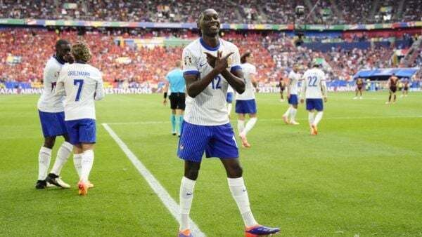 Kolo Muani late strike gives France 1-0 win over tame Belgium
