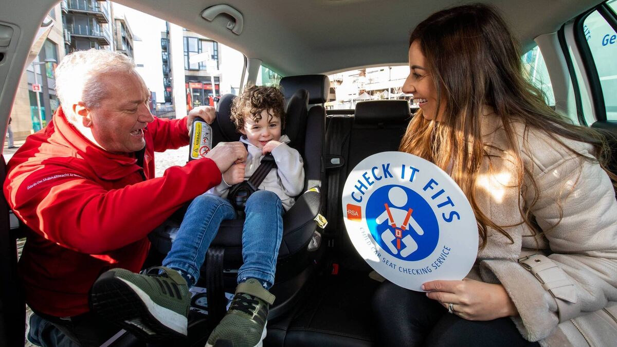 Get your child’s car seat checked in Co Mayo this week