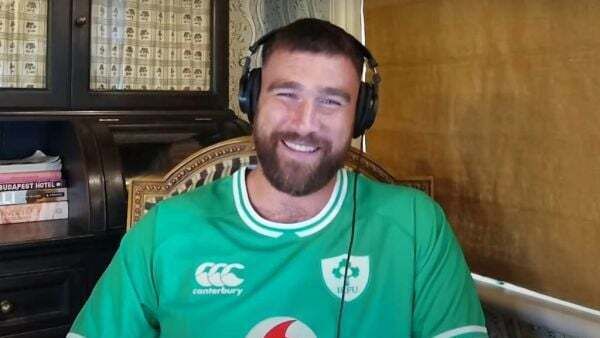 Taylor Swift's boyfriend Travis Kelce discusses stay in Ireland