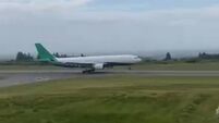 Watch: Ireland West Airport Knock welcomes aircraft after 10,000km trip