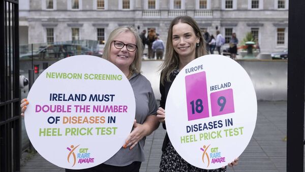 Castlebar woman on newborn screening mission