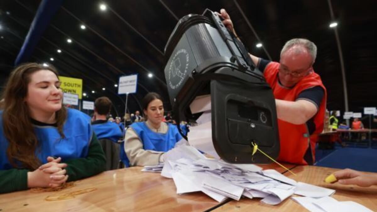 Several counts in Northern Ireland look to be on a knife edge