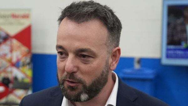 Colum Eastwood 'delighted to see back' of Tories as he holds Westminster seat