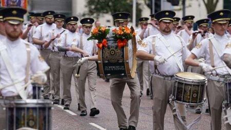 Starmer urged to listen to unionists as thousands take part in Twelfth parades