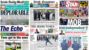 What the papers say: Tuesday's front pages What the papers say: Tuesday's front pages