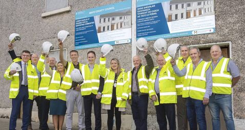 Work gets underway on new apartments in Castlebar