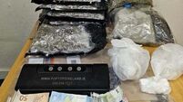 Man arrested after €160k of drugs seized in Dublin