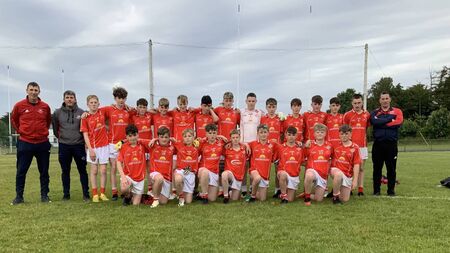 Local Notes: Ballintubber U14 panel and coaches who lost out to Castlebar Mitchels in the West Mayo final.