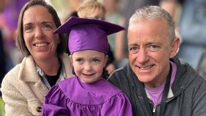 Father raising awareness of need for donors with epic swim challenge