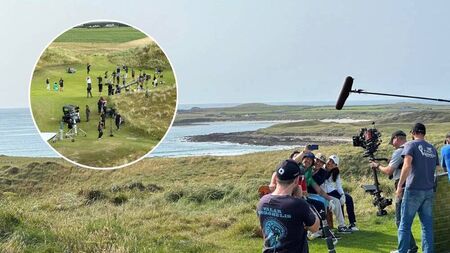 Hollywood film production comes to Mayo golf course